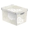 Kép 2/2 - Tárolódoboz, 22 l, romantikus, CURVER " Deco L"