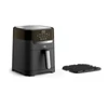 Kép 1/9 - Tefal EY505815 Easy Fry&Grill 2 az 1-ben fekete forrólevegős sütő