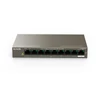 Kép 1/5 - Tenda TEF1109P-8-63W 9port 8 FE +1 GbE Uplink LAN PoE (63W) switch