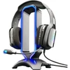 Kép 1/13 - The G-Lab K-Stand Radon Gaming Headset Stand Black