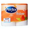 Kép 2/2 - Boni Perfex DeLuxe 3 rétegű barackos 150 lap 4tekercs/csomag toalettpapír