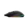 Trust Egér Gamer Vezeték nélküli - GXT110 Felox (Optikai érzékelő; 800-4800DPI; 6 gomb; LED; Akkumulátor; fekete)