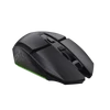 Trust Egér Gamer Vezeték nélküli - GXT112 Felox + Egérpad (Optikai érzékelő; 800-4800DPI; 6 gomb; LED; Akku; fekete)