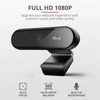 Kép 1/5 - Trust Tyro FullHD mikrofonos fekete webkamera