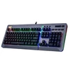 Kép 2/6 - Ttesports Level 20 RGB Titanium (blue switch) US USB gamer billentyűzet