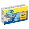 Kép 4/4 - Tűzőkapocs, 26/6, horganyzott, RAPID "Strong"