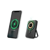Power bank, mágneses (vezeték nélküli), 10.000mAh, URBAN FACTORY, szénfekete