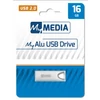 Pendrive, 16GB, USB 2.0, alumínium ház, MYMEDIA 