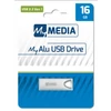 Pendrive, 16GB, USB 3.2 Gen1, alumínium ház, MYMEDIA 