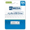 Pendrive, 64GB, USB 3.2 Gen1, alumínium ház, MYMEDIA 