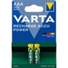 Tölthető elem, AAA mikro, 2x1000 mAh, előtöltött, VARTA 