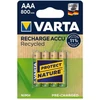 Kép 1/2 - Tölthető elem, AAA mikro, újrahasznosított, 4x800 mAh, VARTA