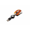 Egér, vezetékes, optikai, kisméret, USB, VERBATIM 