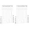 Kép 3/3 - VEZ Fali aljzat - 05385 (Cat5e, UTP, 2xRJ45, árnyékolatlan, fehér)