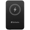 Power bank, mágneses (vezeték nélküli), 10.000mAh, VERBATIM 