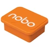 Mágnesek fehértáblához 4 db, NOBO narancs