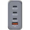 Hálózati töltő, 2xUSB-C PD (100W), USB-C PD (65W), USB-A QC 3.0, EU/UK/US, GaN, VERBATIM
