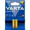 Kép 2/2 - Varta 4103101412 Longlife AAA (LR03) alkáli mikro ceruza elem 2db/bliszter