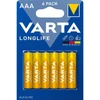Kép 2/2 - Varta 4103101416 Longlife AAA (LR03) alkáli mikro ceruza elem 6db/bliszter