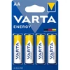 Kép 3/5 - Elem, AA ceruza, 4 db, VARTA "Energy"