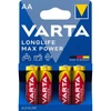 Kép 3/5 - Elem, AA ceruza, 4 db, VARTA "Longlife Max Power"
