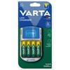 Kép 3/4 - Elemtöltő, AA ceruza/AAA mikro, 4x2600 mAh AA, LCD kijelző, 12V USB, VARTA