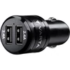 Kép 1/3 - Varta 57931101401 4,8A univerzális 2xUSB fekete autós töltő Micro USB kábellel