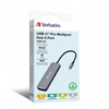 Verbatim 32151 USB-C Pro Multiport CMH-08 8in1 ezüst HUB