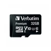 Kép 4/5 - Memóriakártya, microSDHC, 32GB, CL10/U1, 90/10 MB/s, adapter, VERBATIM "Premium"