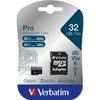 Kép 4/4 - Memóriakártya, microSDHC, 32GB, CL10/U3, 90/45 MB/s, adapter, VERBATIM "PRO"