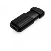 Kép 12/13 - Pendrive, 32GB, USB 2.0, 10/4MB/sec, VERBATIM "PinStripe", fekete