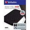 Kép 14/14 - SSD (külső memória), 1TB, USB 3.2, VERBATIM "Storen Go", fekete