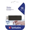 Kép 12/12 - Pendrive, 16GB, USB 2.0, VERBATIM "Slider", fekete