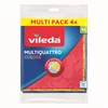 Kép 2/3 - Vileda Multi Quattro törlőkendő 3+1db-os