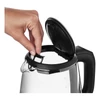 Kép 13/15 - Sencor SWK 2090BK 2l inox-fekete üveg vízforraló