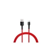 Kép 1/5 - Xiaomi Mi Braided 1m USB A - USB Type-C piros kábel