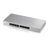 Kép 1/6 - ZyXEL GS1200-8HPv2 8port GbE LAN PoE (60W) web menedzselhető asztali switch
