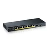 Kép 2/8 - ZyXEL GS1900-10HP v2 8port GbE LAN PoE (70W) 2port GbE SFP smart menedzselhető PoE switch