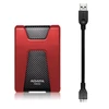 Kép 5/8 - ADATA AHD650 2,5" 1TB USB3.1 ütésálló piros külső winchester
