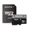 Kép 2/3 - ADATA 64GB SD micro Premier (SDXC Class 10 UHS-I) (AUSDX64GUICL10-RA1) memória kártya adapterrel