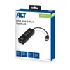 Kép 2/3 - ACT AC6310 USB Hub 3.2 with 3 USB-A ports and ethernet