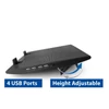Kép 4/8 - ACT AC8105 17" Laptop Cooling Stand with 4-Port Hub Black