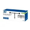 Kép 2/11 - ACT AC8302 Monitor Desk Mount For 2 Monitors / Up to 32" VESA Black