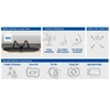 Kép 3/11 - ACT AC8302 Monitor Desk Mount For 2 Monitors / Up to 32" VESA Black