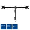 Kép 6/11 - ACT AC8302 Monitor Desk Mount For 2 Monitors / Up to 32" VESA Black
