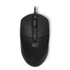 ACT Wired Optical Mouse 1000 DPI Black