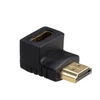 Kép 3/3 - Akyga AK-AD-01 HDMI apa - anya 90fokos adapter