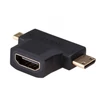 Akyga AK-AD-23 HDMI - miniHDMI - microHDMI 3-as adapter