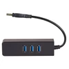 Kép 4/4 - Akyga AK-AD-32 1000 Mbps Ethernet + 3 portos USB 3.0 HUB