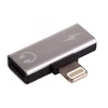 Kép 4/6 - Akyga AK-AD-64 3x Lightning elosztó adapter